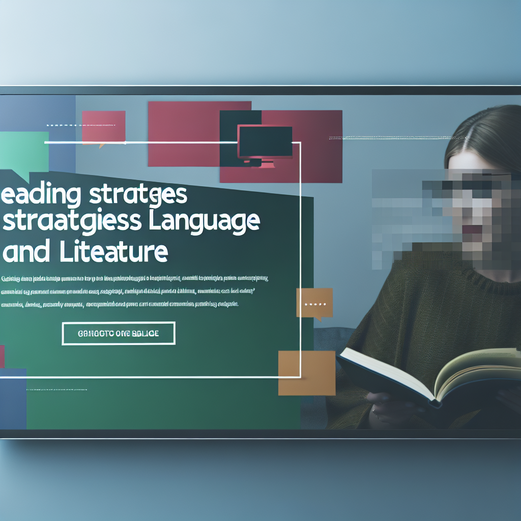 Ders Notları: Dil ve Edebiyat Okuma Stratejileri Rehberi