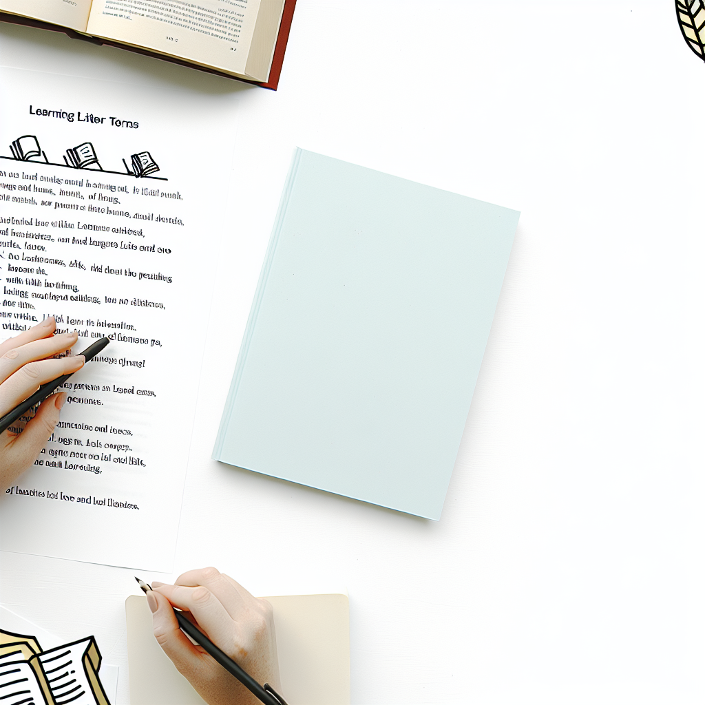 Ders Notları: Dil ve Edebiyat Terimleri İçin Etkili Rehber