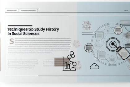 Sosyal Bilimler Ders Notları: Tarih Öğrenim Teknikleri