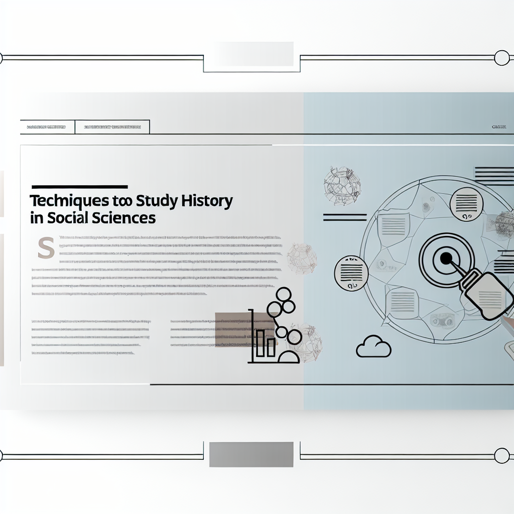 Sosyal Bilimler Ders Notları: Tarih Öğrenim Teknikleri